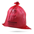 Пакет для сбора медицинских отходов класса "В" (красный) выдерживающие нагрузку до 10 кг